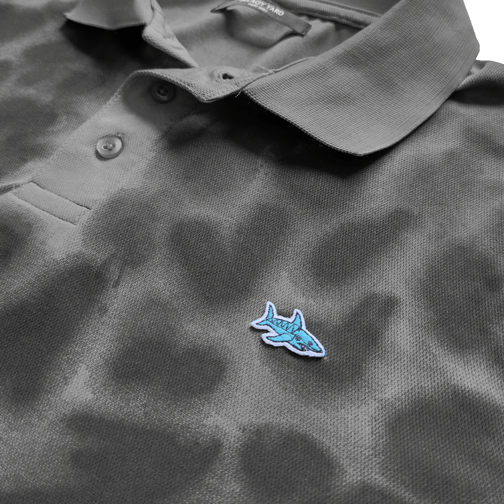 Leopard - Sports Polo - grey