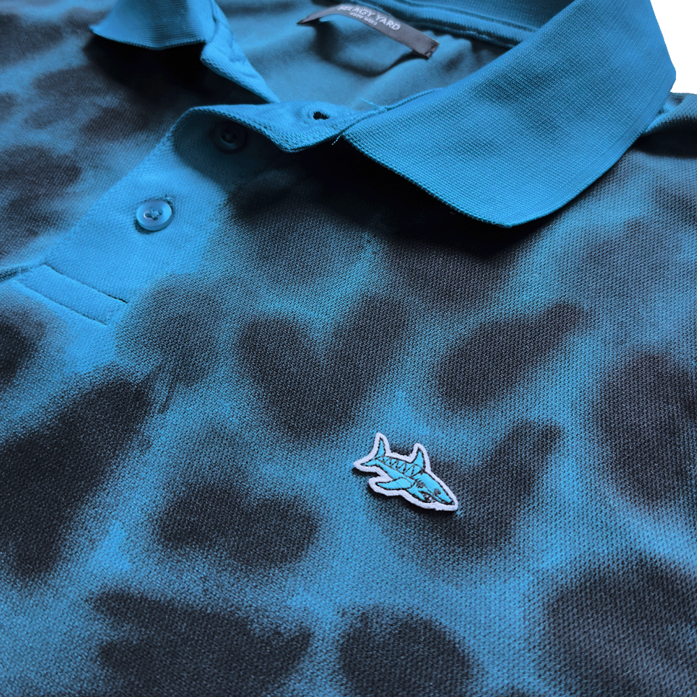 Leopard - Sports Polo - blue