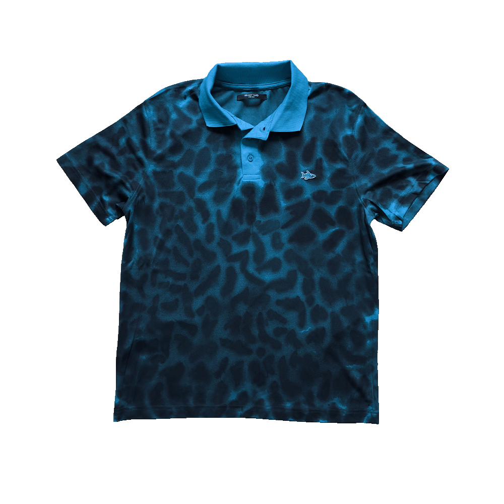 Leopard - Sports Polo - blue